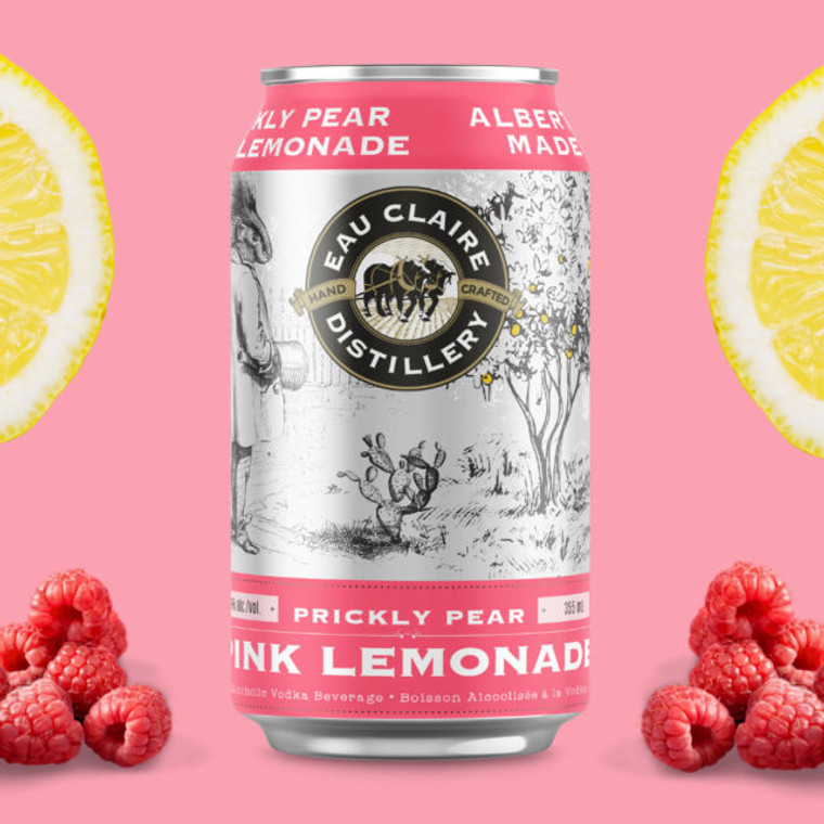 EAU CLAIRE PRICKLY PEAR LEMONADE 355 ML CAN