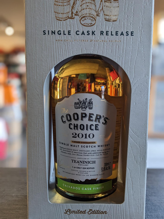 COOPERS CHOICE TEANINICH 11 YO CALVADOS FINISH 700 ML