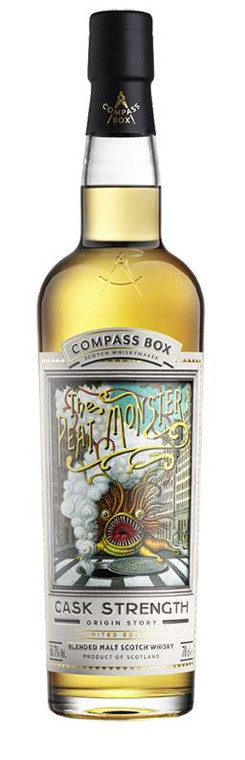 COMPASS BOX PEAT MONSTER CASK STRENGTH 700 ML