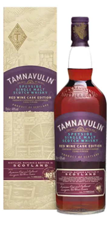 TAMNAVULIN RED WINE CASK 750 ML