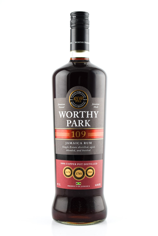 WORTHY PARK 109 DARK RUM 750 ML