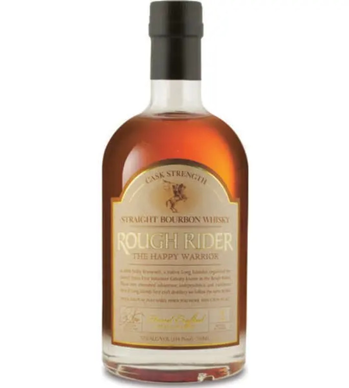 ROUGH RIDER HAPPY WARRIOR CASK STRENGTH BOURBON 750 ML