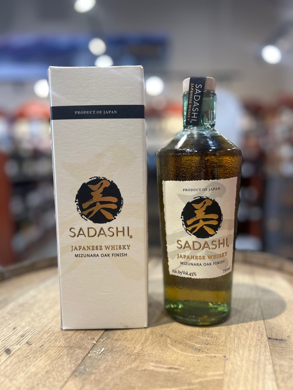 SADASHI JAPANESE MIZUNARA CASK WHISKY 750 ML