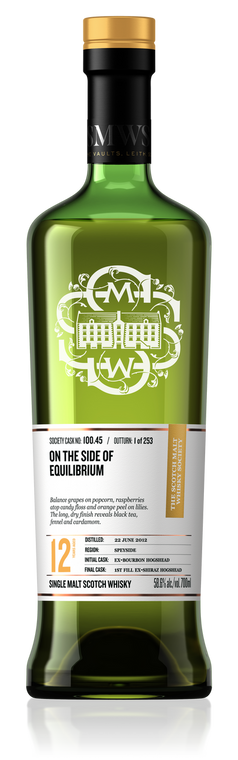 SMWS 100.45 ON THE SIDE OF EQUILIBRIUM 700 ML