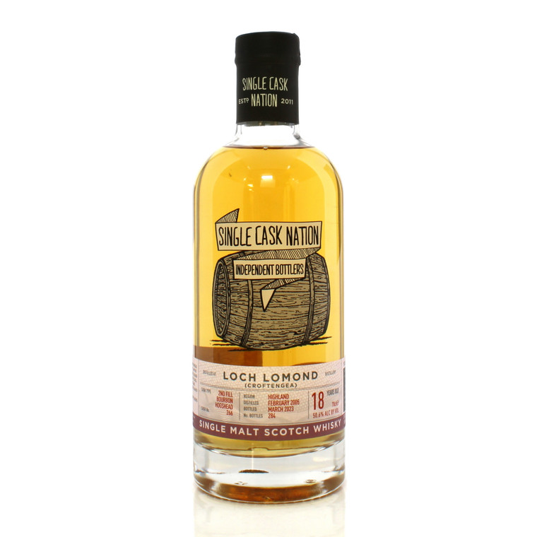 SINGLE CASK NATION LOCH LOMOND - CROFTENGEA 18 YO 700 ML