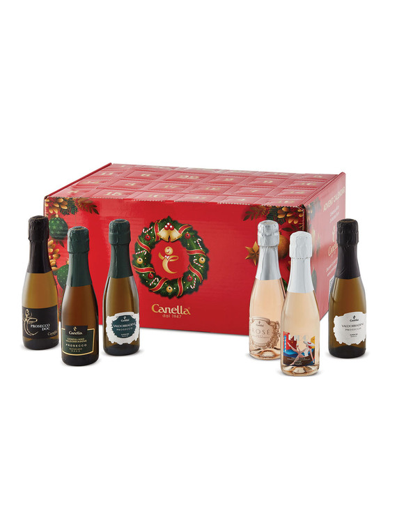 CANELLA PROSECCO ADVENT CALENDAR 24 x 200 ML