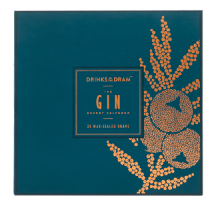 DRINKS BY THE DRAM GIN ADVENT CALENDAR 25 x 30 ML