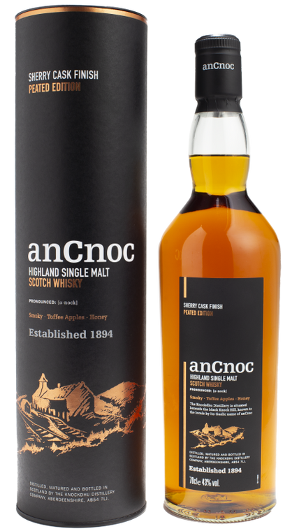 ANCNOC PEATED SHERRY CASK BATCH 3 700 ML