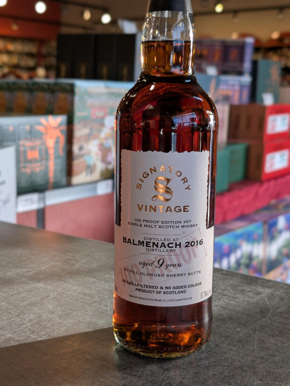 BENRINNES 100 PROOF SIGNATORY 57.1% 700 ML