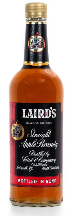 LAIRD'S STRAIGHT APPLE BRANDY 750 ML
