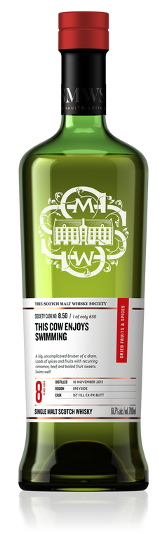 SMWS 8.50 THIS COW ENJOYS SWIMMING 700 ML
