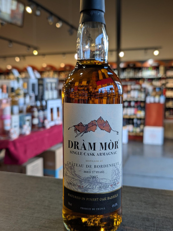 DRAM MOR CHATEAU DE BORDENEUVE ARMAGNAC 17 YO 700 ML