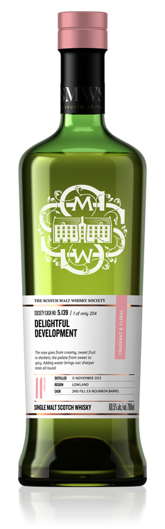 SMWS 5.139 DELIGHTFUL DEVELOPMENT 700 ML