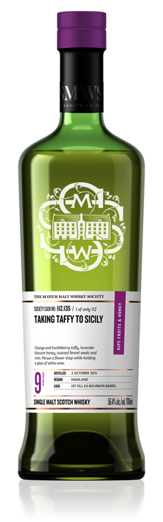 SMWS 112.135 TAKING TAFFY TO SICILY 700 ML