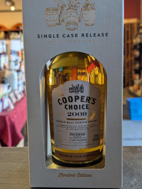 COOPERS CHOICE INCHFAD 15 YO 700 ML