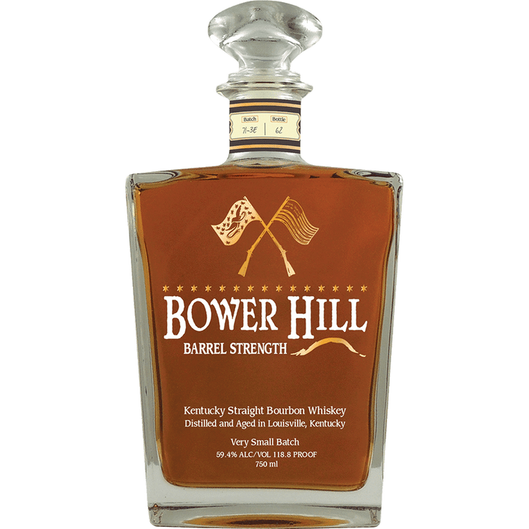 BOWER HILL BARREL STRENGTH BOURBON 750 ML