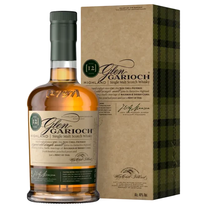 GLEN GARIOCH 12 YO 750 ML