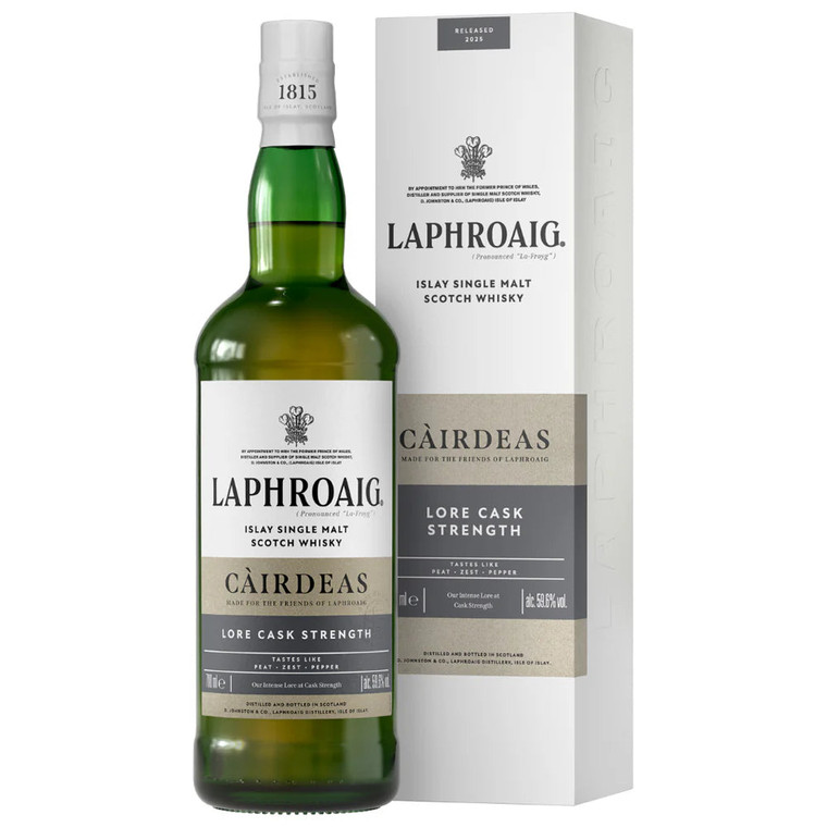 LAPHROAIG CAIRDEAS 2025 59.6% 750 ML