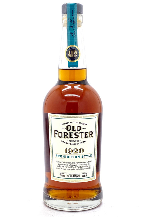 OLD FORESTER WHISKEY ROW 1920 750 ML