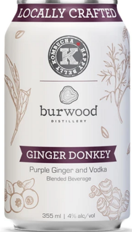 BURWOOD GINGER DONKEY 355 ML CAN