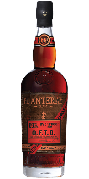PLANTERAY OVERPROOF O.F.T.D. 700 ML