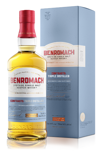 BENROMACH TRIPLE DISTILLED 700 ML - Keg n Cork Liquor Company Ltd.