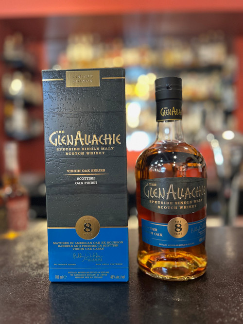 GLENALLACHIE 8 YO SCOTTISH OAK 700 ML - Keg n Cork Liquor Company Ltd.