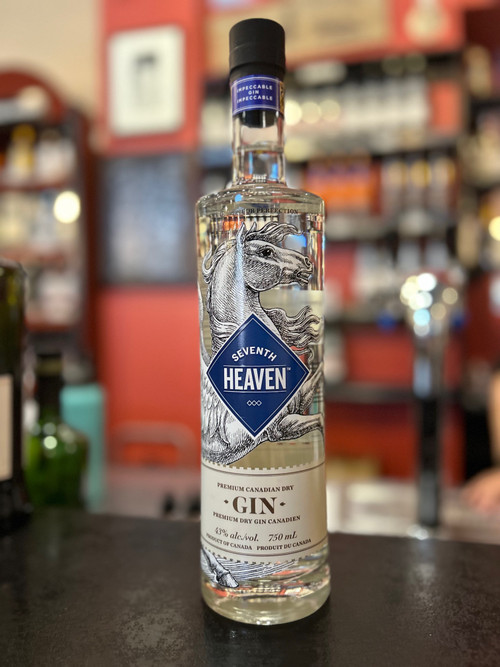SEVENTH HEAVEN DRY GIN 750 ML - Keg n Cork Liquor Company Ltd.