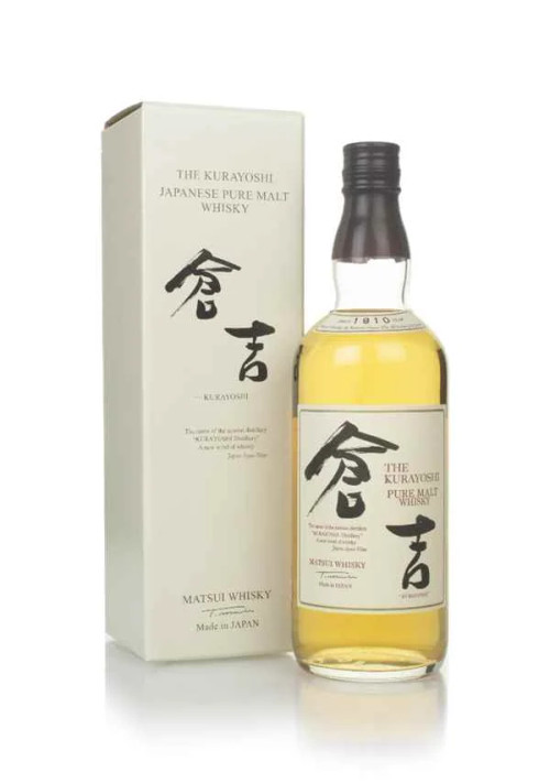 KURAYOSHI PURE MALT WHISKY 700 ML - Keg n Cork Liquor Company Ltd.