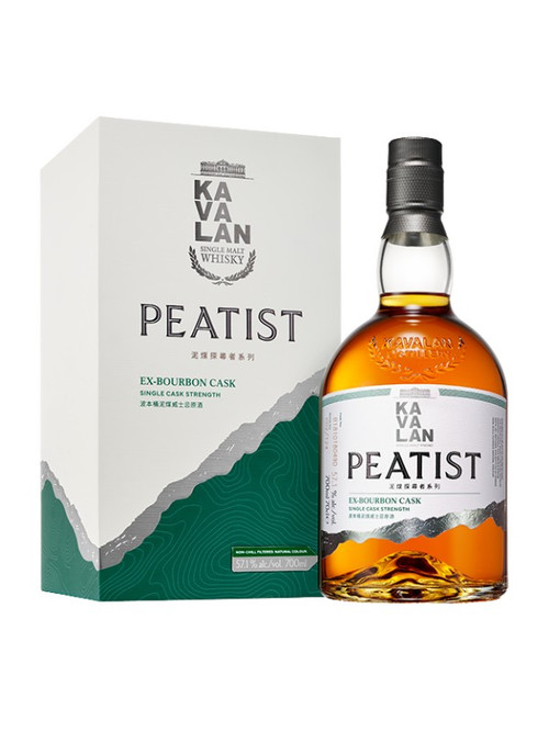 KAVALAN PEATIST EX-BOURBON CASK 700 ML - Keg n Cork Liquor Company
