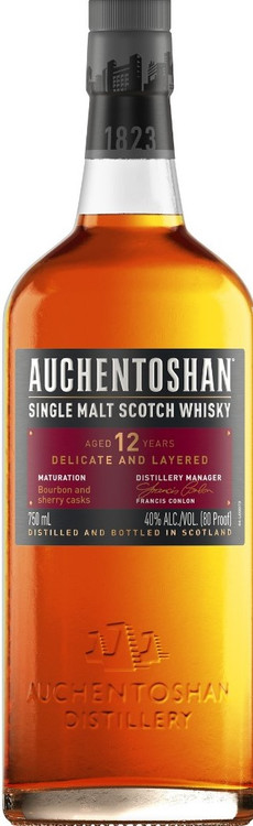 AUCHENTOSHAN 12 YO 750 ML - Keg n Cork Liquor Company Ltd.