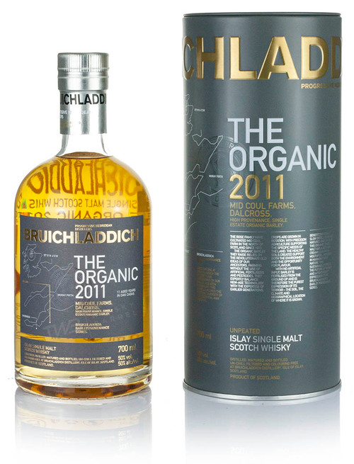 BRUICHLADDICH THE ORGANIC 2011 750 ML - Keg n Cork Liquor Company Ltd.