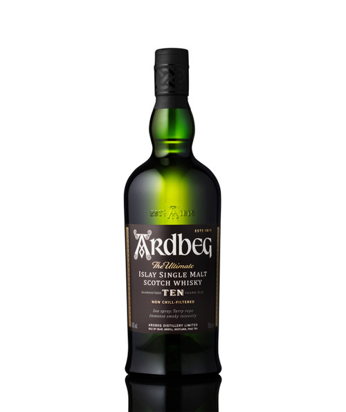 ARDBEG SINGLE ISLAY MALT 10 YEAR OLD 750 ML - Keg n Cork