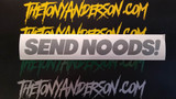 "Send Noods!" Decal Sticker