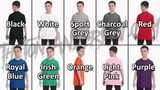 Anonymous Calibrations Kids Shirt Color Chart