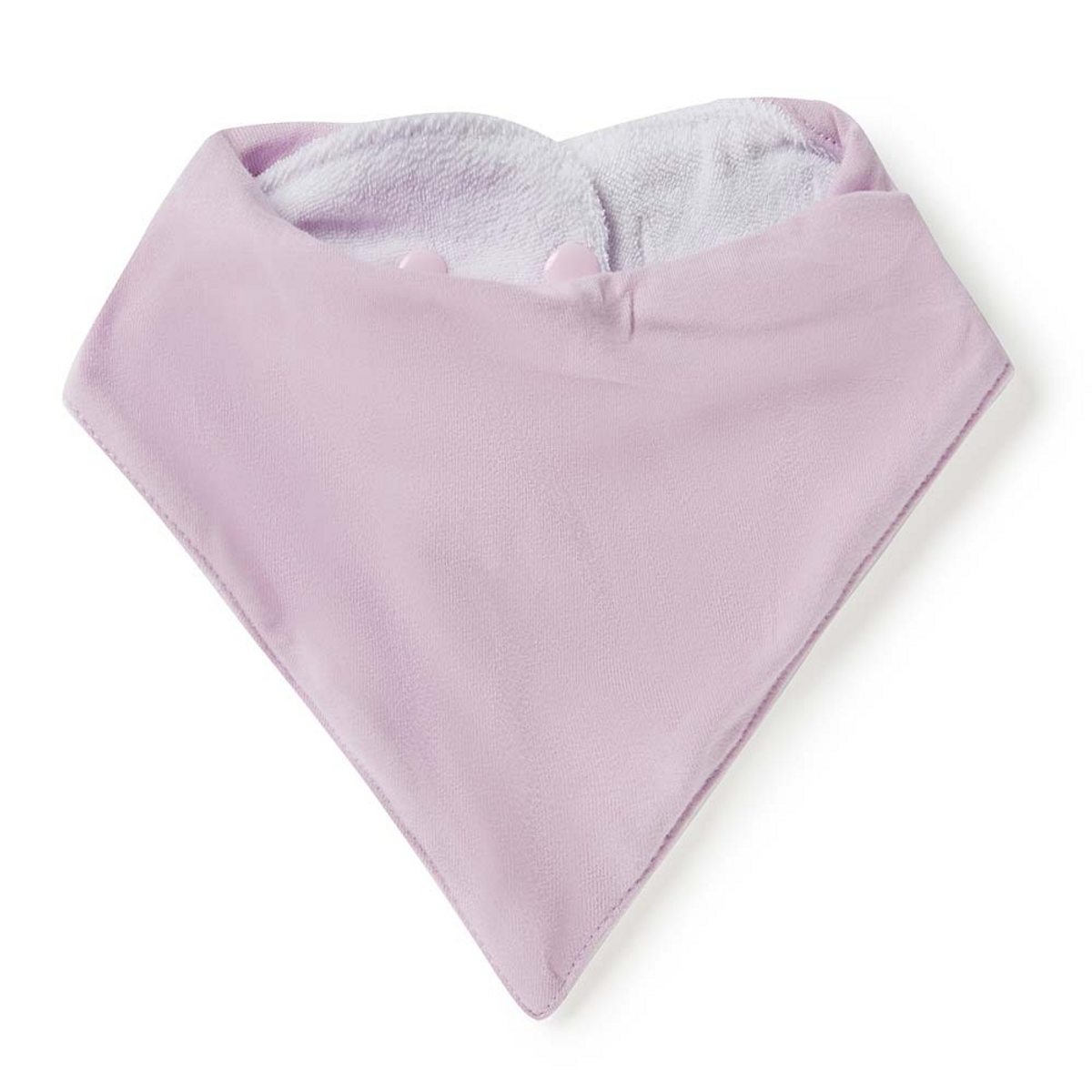 SNUGGLE HUNNY KIDS DRIBBLE BIB - LILAC