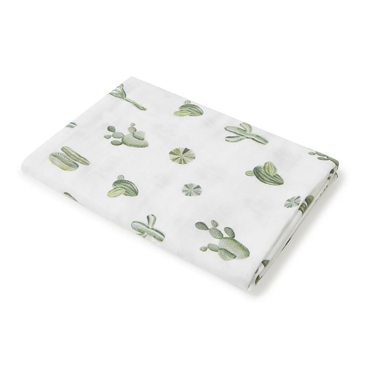 SNUGGLE HUNNY KIDS ORGANIC MUSLIN WRAP -  CACTUS