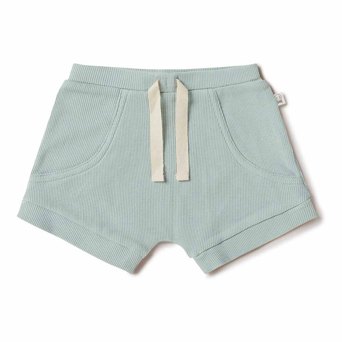 SNUGGLE HUNNY KIDS SAGE SHORTS