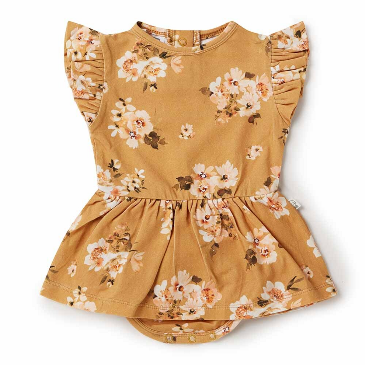 SNUGGLE HUNNY KIDS GOLDEN FLOWER DRESS