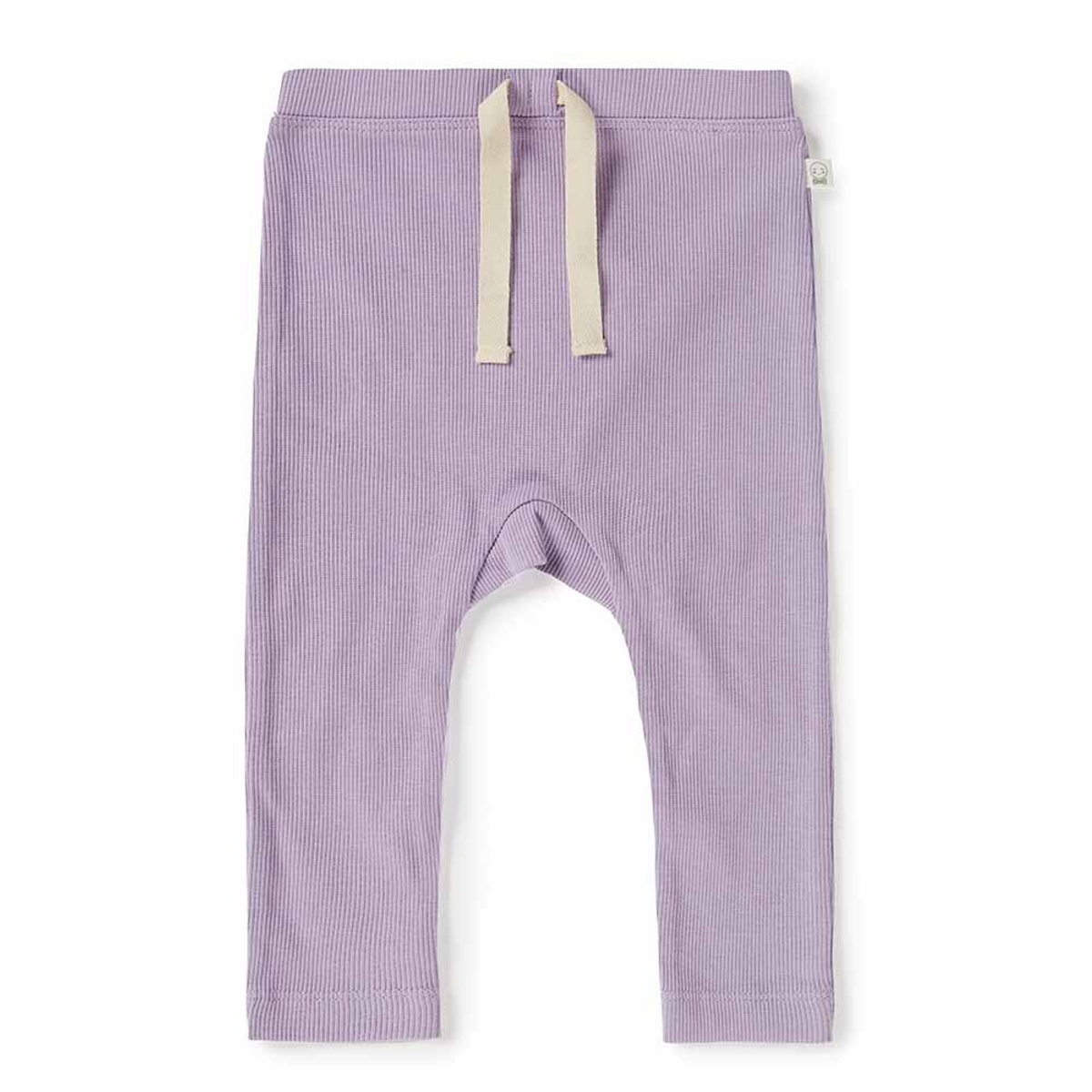 SNUGGLE HUNNY KIDS JACARANDA ORGANIC PANTS