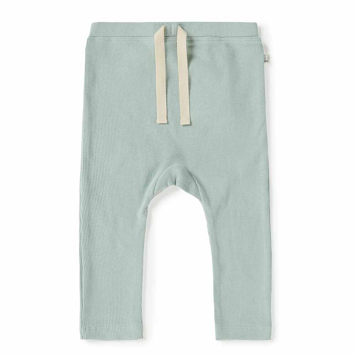 SNUGGLE HUNNY KIDS SAGE ORGANIC PANTS