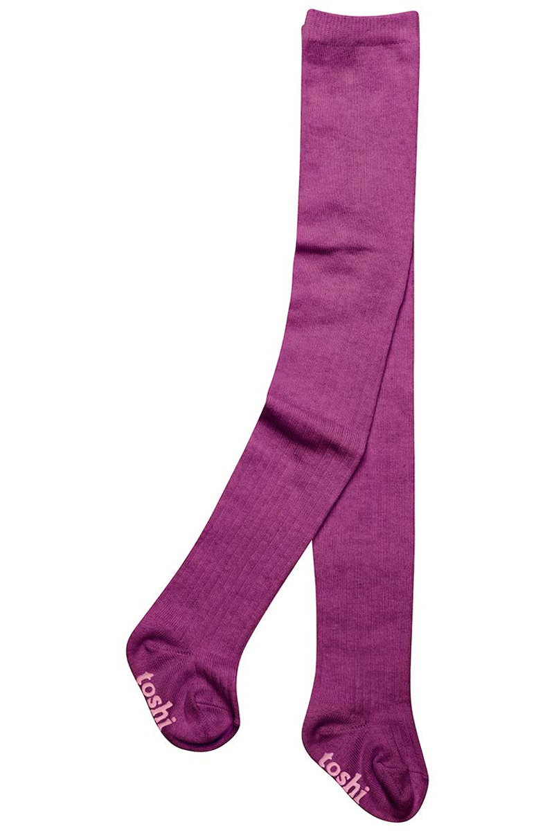 TOSHI ORGANIC TIGHTS FOOTED DREAMTIME VIOLET