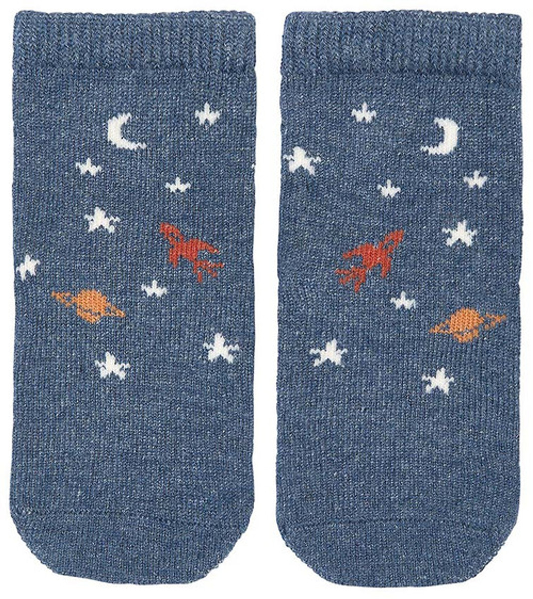 TOSHI ORGANIC SOCKS ANKLE JACQUARD SPACE RACE