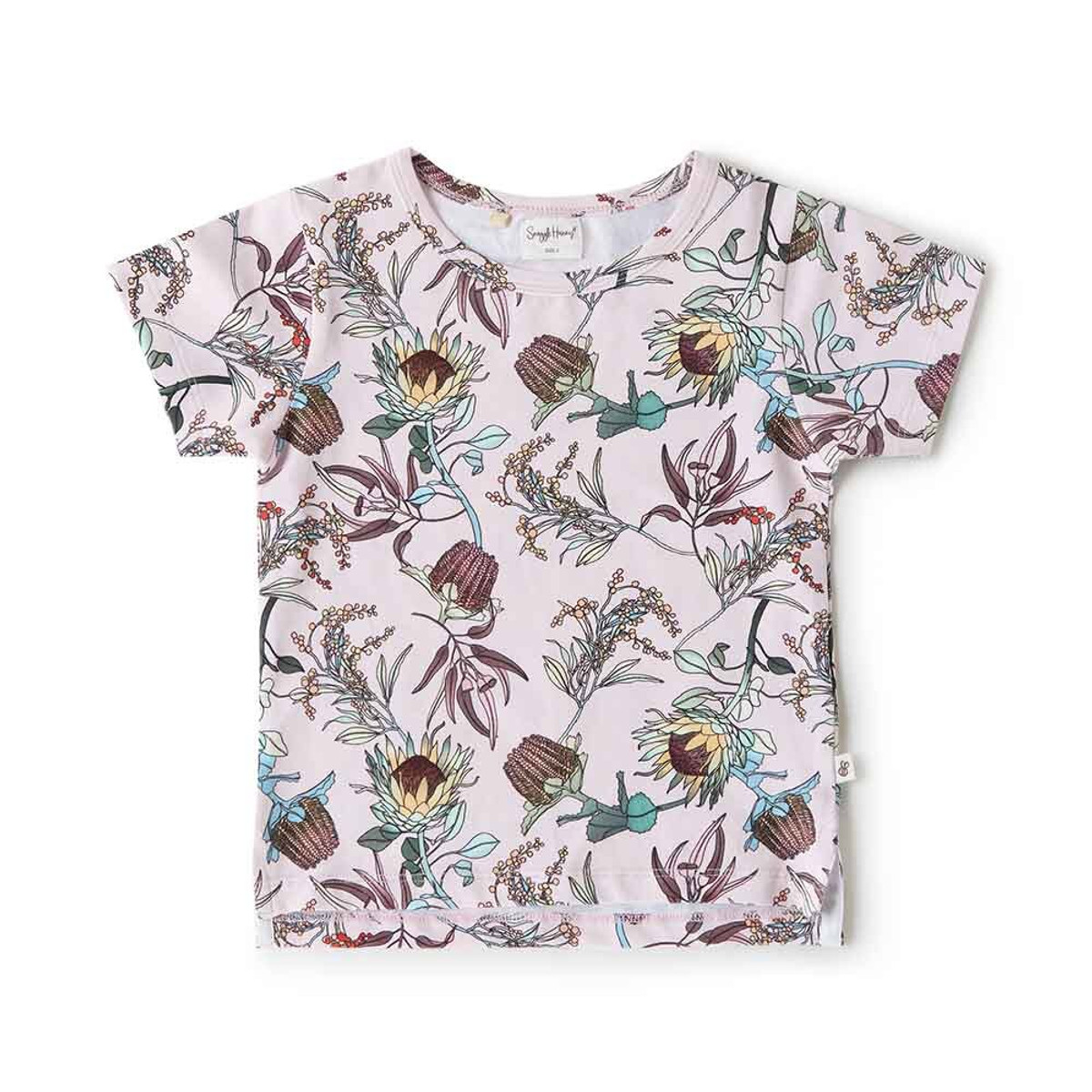 SNUGGLE HUNNY KIDS BANKSIA SHORT SLEEVE T-SHIRT