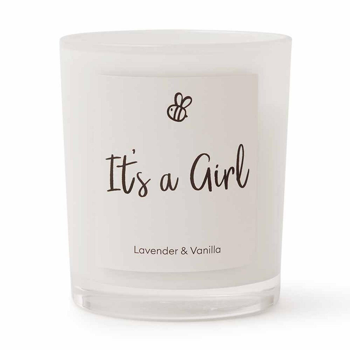 SNUGGLE HUNNY KIDS NATURAL SOY CANDLE LAVENDER & VANILLA - IT'S A GIRL