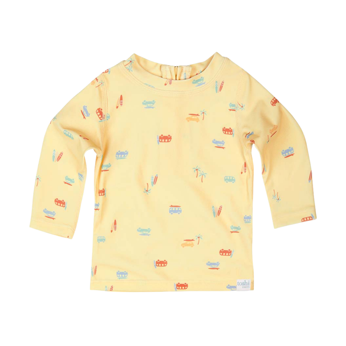 TOSHI SWIM BABY RASHIE LONG SLEEVE CLASSIC SUNNY