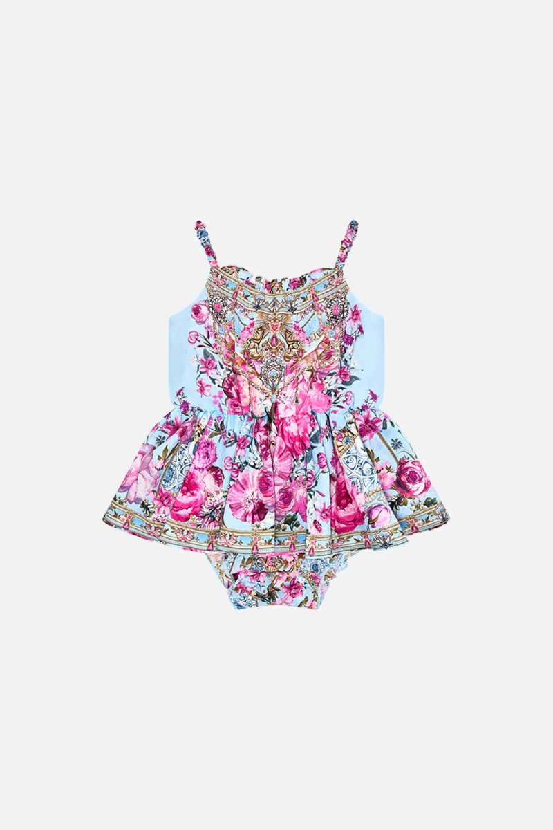 CAMILLA BABIES JUMPDRESS - DOWN THE GARDEN PATH