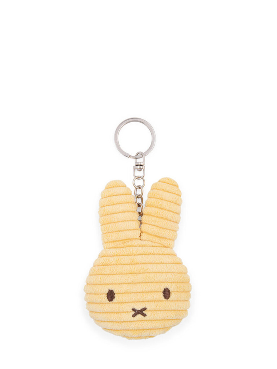 MIFFY FLAT KEYCHAIN CORDUROY BUTTERCREAM