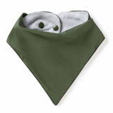 SNUGGLE HUNNY KIDS DRIBBLE BIB - OLIVE