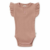 SNUGGLE HUNNY KIDS ROSE SHORT SLEEVE BODYSUIT